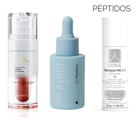 ingredientes antiage que transforman la piel madura: retinoll vitamina C, niacinamida, péptidos y otros. Rutina ideal +40.