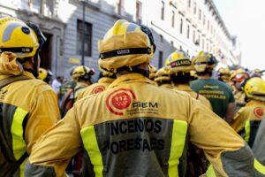 Extinguido el incendio de Puertollano Extinguido el incendio de Puertollano