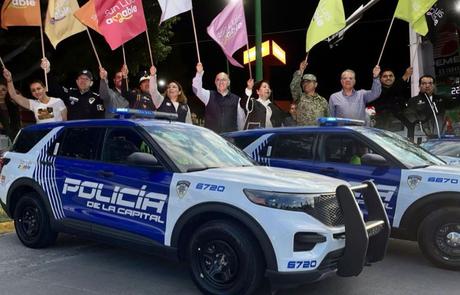 Alcalde Galindo da banderazo a nuevas patrullas y pone en marcha innovador sistema de vigilancia