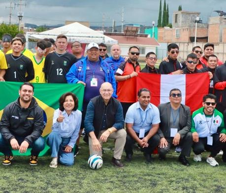 San Luis Capital inaugura la Copa Internacional Azteca de Futbol para Ciegos