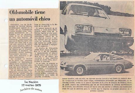 Oldsmobile Starfire de General Motors de 1975