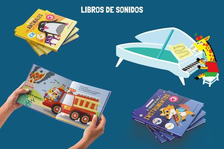Nuevos cuentos sonoros para bebés; vehículos, música y ternura en cada página