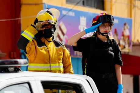 Villa de Pozos conmemoró Independencia de México con desfile cívico-militar