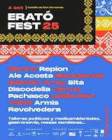 Cartel completo del Erató Fest 2025