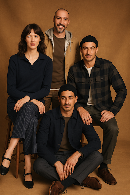 dockers las prendas esenciales Dockers 2025, moda masculina, ropa femenina, casual wear, otoño invierno, fondo de armario, versatilidad, funcional, tejidos cálidos, overshirt