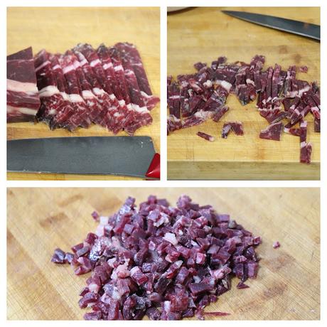 Tartar de cecina con wakame y yema curada, la mejor receta para disfrutar del aperitivo