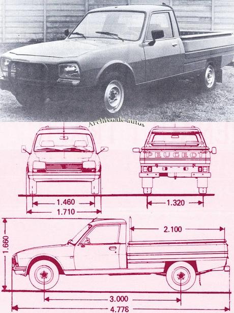 Peugeot 504 Pick-Up Diesel 1988