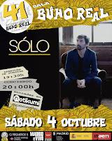 Concierto de Sólo en la sala Búho Real de Madrid
