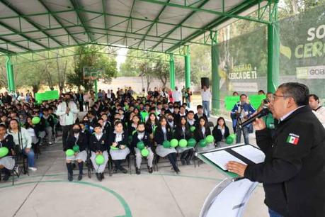 Se consolida más infraestructura educativa en Soledad: Alcalde entrega techado en telesecundaria “Julián Carrillo”