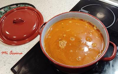 ARROZ CALDOSO CON CONEJO AL ESTILO DE LOS MONTES DE MALAGA