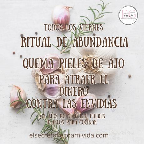 🌟 Ritual de los Ajos para el Dinero