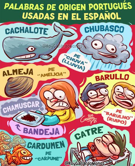 Palabras de origen portuguĂŠs usadas en el espaĂąol Palabras de origen portuguĂŠs usadas en el espaĂąol