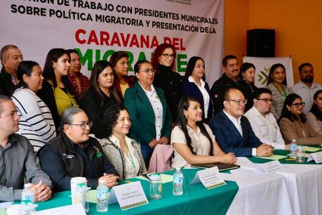 Reunión en Villa de Pozos marca ruta para atención humanitaria a migrantes