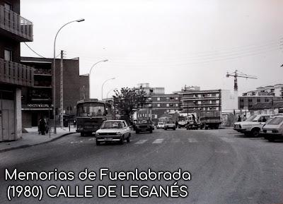 Calle de Leganés en 1980