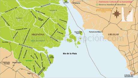 Delta del Paraná para visitar y disfrutarlo.