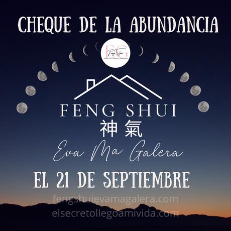 ✨ El 21 de septiembre a partir de las 21:54h de España haz el Cheque de la Abundancia.