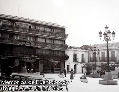 Plaza de España en 1980 Plaza de España en 1980