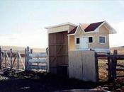 Pequeñas casas amistad patagonia argentina.