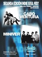 Concierto de Cabo Ventura y Miniver en El perro de la parte de atrás del coche
