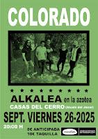 Concierto de Colorado en Alkalea de Alcalá del Júcar
