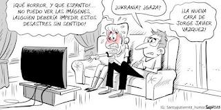 DE LAS VIÑETAS DE HUMOR DE HOY LUNES, 22 DE SEPTIEMBRE DE 2025