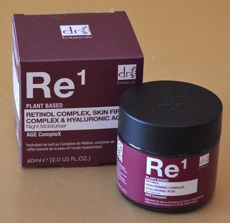Crema facial de noche “Re1 Night Moisturizer” de DR.BOTANICALS