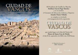 El Santa Cruz de Toledo estrena este martes la muestra que divulga 50 años de trabajos arqueológicos en Ciudad de Vascos