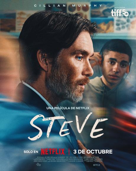 La película Steve se estrenará en Netflix el 3 de octubre La película Steve se estrenará en Netflix el 3 de octubre