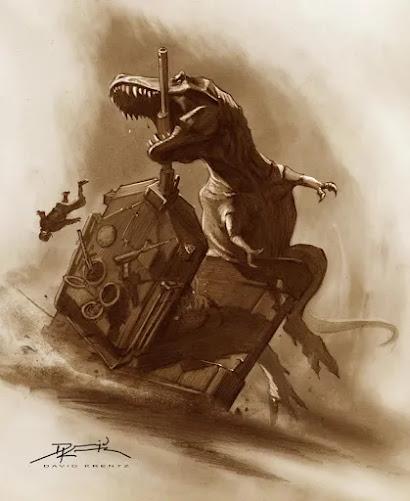 Unas cuantas ilustraciones dinosaurianas... (CVI)