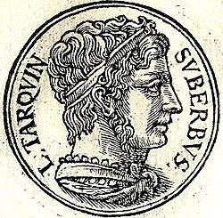 Tarquinio el Soberbio rey de Roma desde el 534 al 509 a.C. Tarquinio el Soberbio rey de Roma desde el 534 al 509 a.C.
