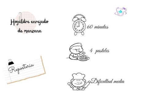 HOJALDRES ENREJADOS DE MANZANA HOJALDRES ENREJADOS DE MANZANA