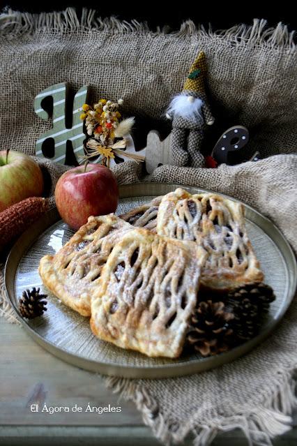 Hojaldre de manzana Hojaldre de manzana El Ágora de Ángeles