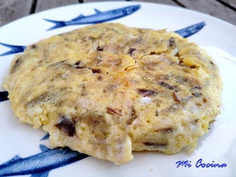 TORTILLA DE BOQUERONES