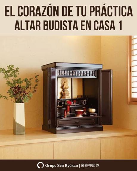 El corazón de tu práctica. Altar budista en casa 1