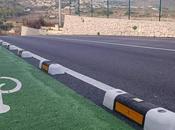 separador carril bici fotoluminiscente Abadecom Urban impulsa movilidad sostenible España