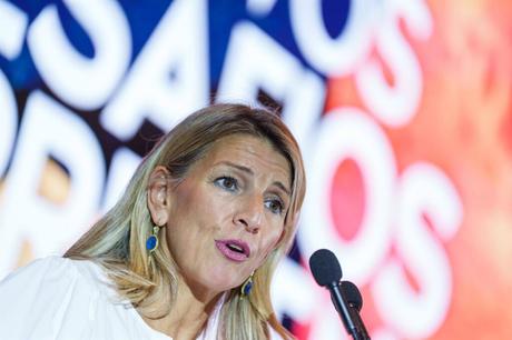 Yolanda Díaz pide a Exteriores que garantice la seguridad de la Global Sumud Flotilla