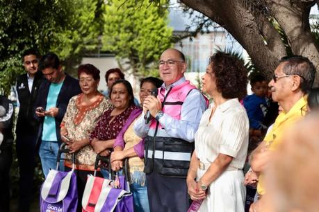 Alcalde Galindo anuncia más obras de pavimentación en Las Terceras