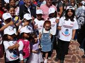 Escuadrón Bienestar Infantil participa limpieza Glorieta Mariano Jiménez
