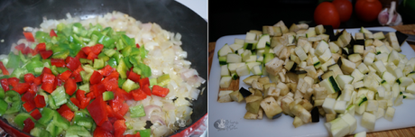 Pisto con champiñones Pisto con champiñones