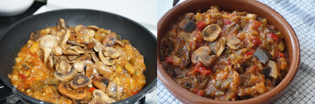 Pisto con champiñones Pisto con champiñones