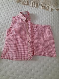 CUADRITOS VICHY ROSA CUADRITOS VICHY ROSA