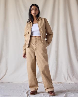 Dockers TRANSNOMADICA, workwear moderno, Season Three, pantalones Rigger, Squall Coat, moda unisex, colección cápsula, heritage fashion, streetwear,
