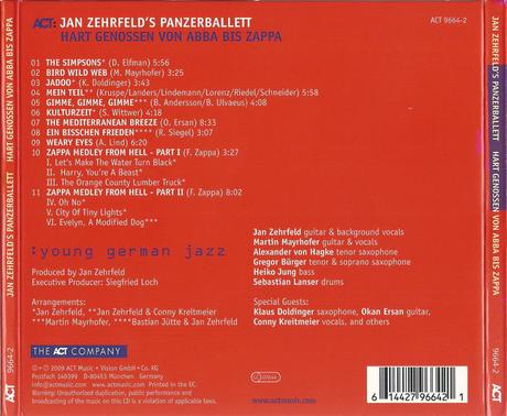 Panzerballett - Hart Genossen Von Abba Bis Zappa (2009)