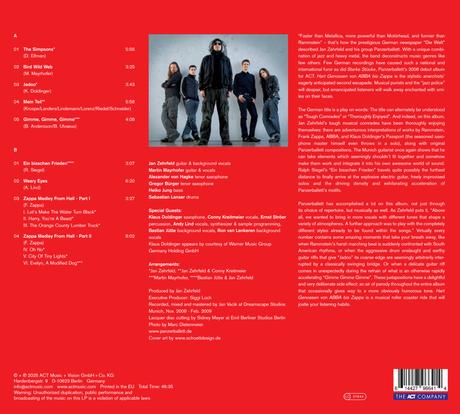 Panzerballett - Hart Genossen Von Abba Bis Zappa (2009)