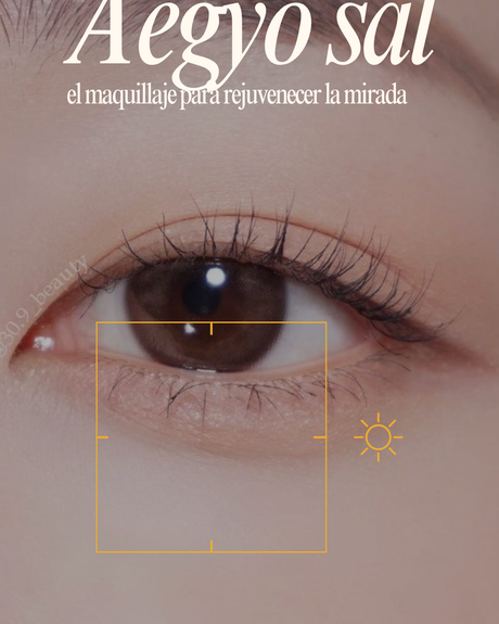 Paso a paso: el Tutorial para hacer Aegyo sal, la mirada rejuvenecida  Descubrí qué es el aegyo sal, la técnica de belleza coreana que se volvió viral