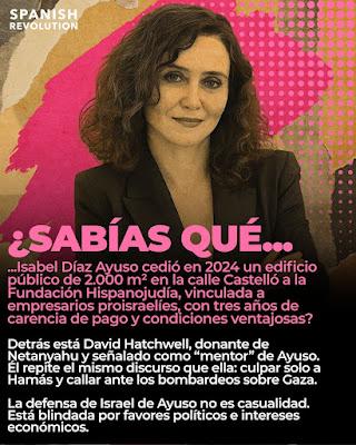 Ayuso defiende a Israel Ayuso defiende a Israel