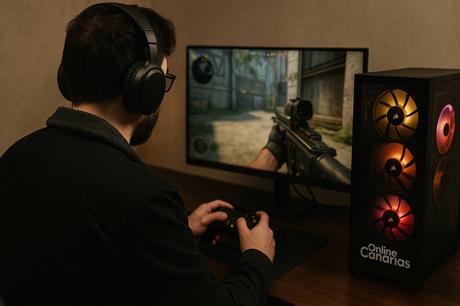 Colaboración estratégica entre Nate Gentile y Online Canarias para la venta de ordenadores gaming en Canarias