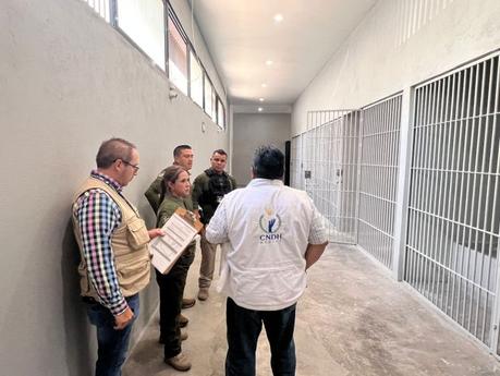 CNDH supervisa y avala instalaciones de la Guardia Civil de Soledad