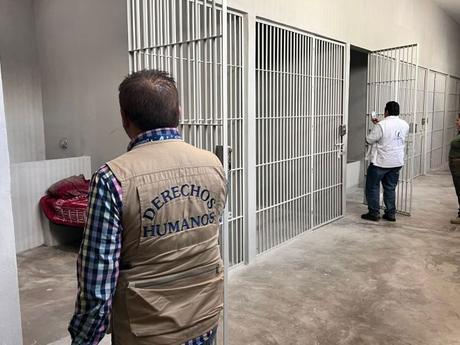 CNDH supervisa y avala instalaciones de la Guardia Civil de Soledad