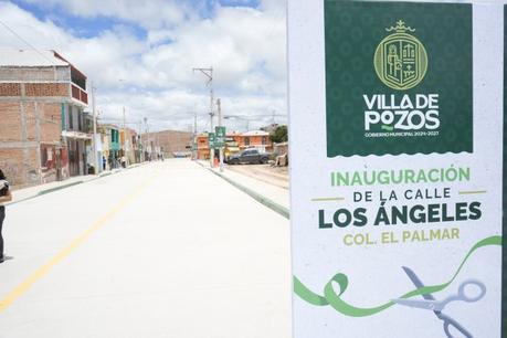 Avanza Villa de Pozos en infraestructura para beneficio de más de 200 mil habitantes